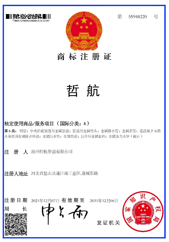 商標(biāo)注冊(cè)證(圖1)